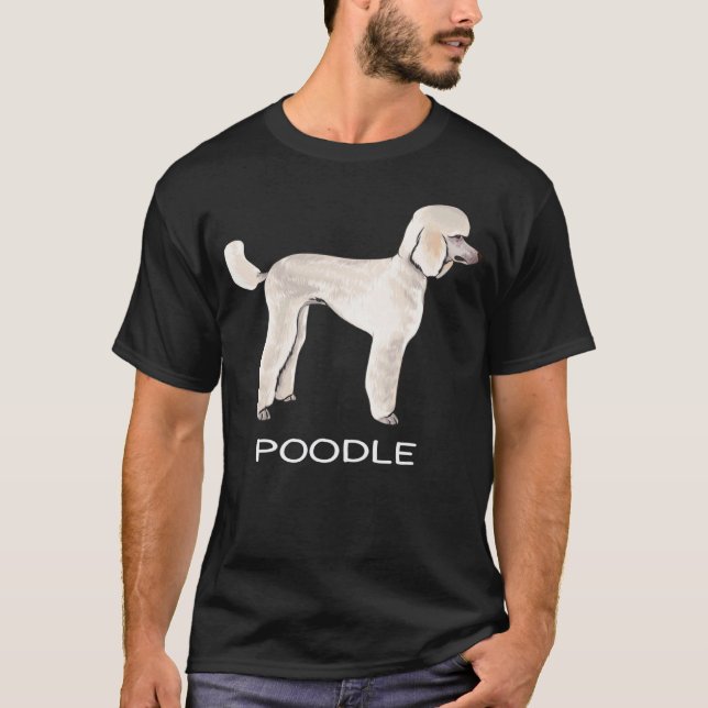 T-shirt 01 Fou Chien Caniche (Devant)