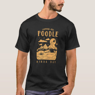 T-shirt 01 Jour de camping et de caniche jouet caniche chi
