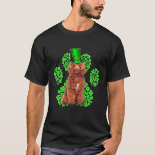 T-shirt 01 Trèfle de patte de caniche C St Patrick S Day