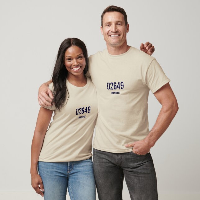 T-shirt 02649 (Mashpee) Chemise (lumière) (Unisexe)