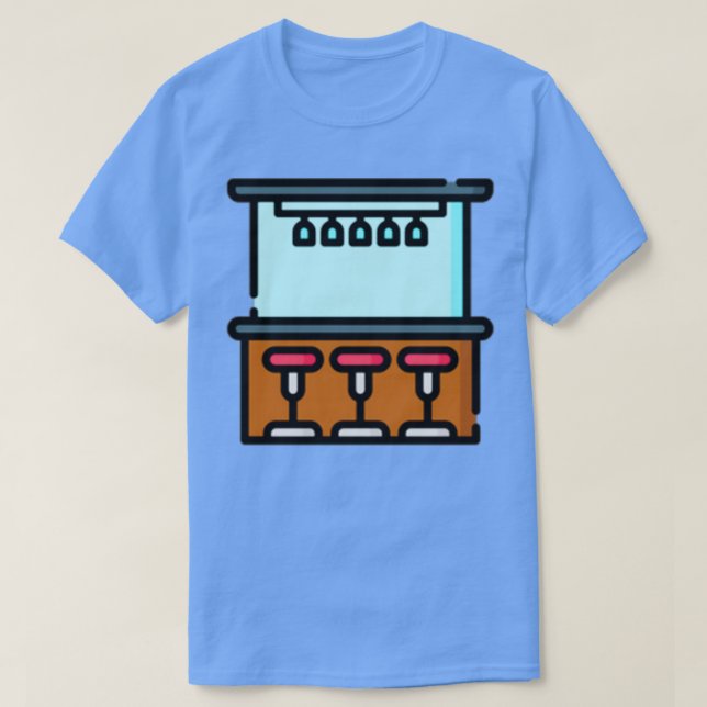 T-shirt 048 bar (Design devant)