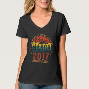 T-shirt 05 Année D'Être Formidable Vintage Mars 2017 1