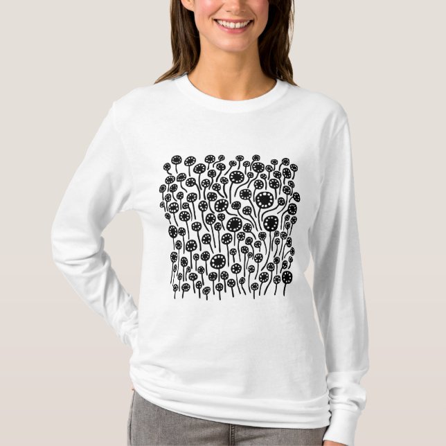 T-shirt 090512 - Noir sur lumière (Devant)