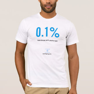 T-shirt 0,1% C'est tout que nous sommes. Ainsi FFS,