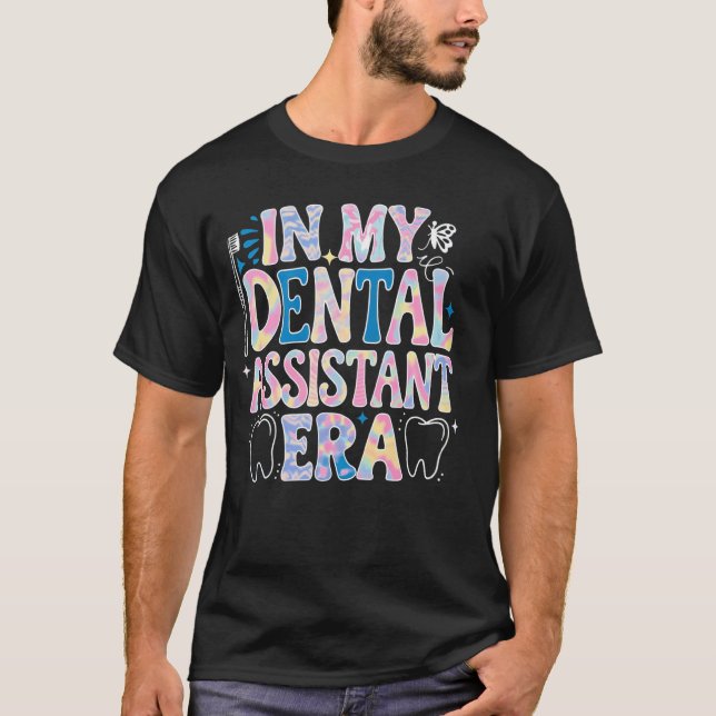 T-shirt 0 Assistante dentaire Dans mon ère d'assistante de (Devant)