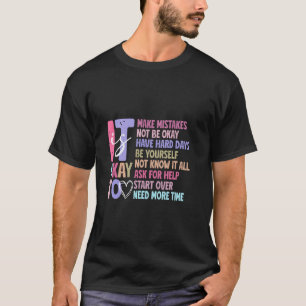 T-shirt 0 C'est correct pour la sensibilisation à la santé