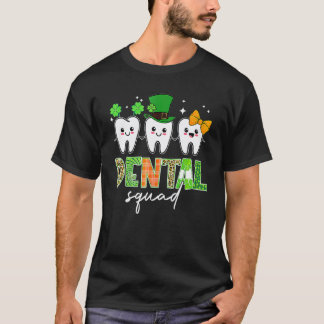 T-shirt 0 Chapeau de Dent Irlandaise Jour de la Saint-Patr
