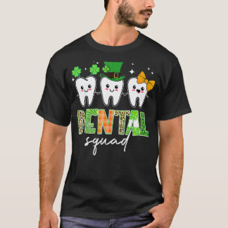 T-shirt 0 Chapeau de Dent Irlandaise Jour de la Saint-Patr