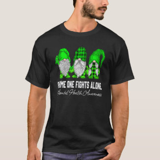 T-shirt 0 Gnome Seul Lutte Pour la Sensibilisation à la Sa