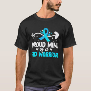 T-shirt 0 Guerrière du diabète T1D Mimi T1D Mimi Diabète d