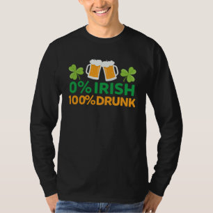 T-shirt 0 Irlandais 100 Saint Patrick s Day Bières Mugs