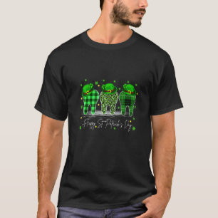 T-shirt 0 Joyuse Saint-Patrick Dentiste Dents Leprechaun