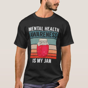 T-shirt 0 La sensibilisation à la santé mentale est mon tr