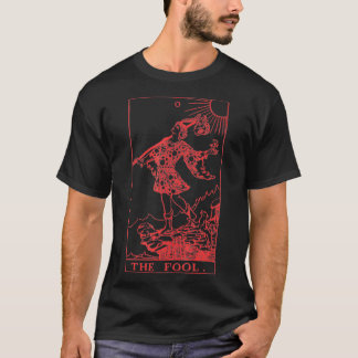 T-shirt 0 Le Fool Tarot occulte Lucifer 666 Goth Blackcraf