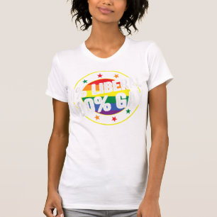 T-shirt 0 Libéral 100 Gay LGBT Design pour les conservateu