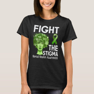 T-shirt 0 Lutte Contre La Stigmatisation Mentaux Sain Ques