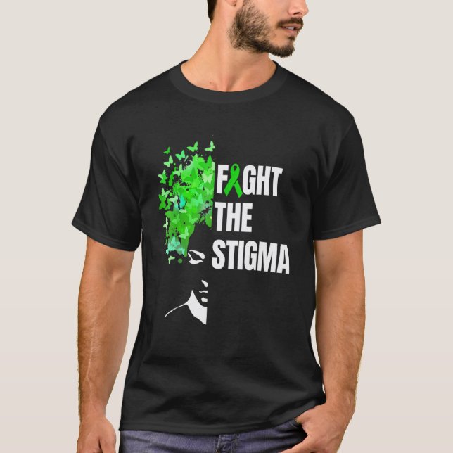 T-shirt 0 Luttons contre la stigmatisation  Mois de la sen (Devant)