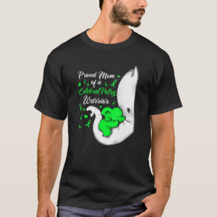 T-shirt 0 Maman fière d'un éléphant guerrier de paralysie 