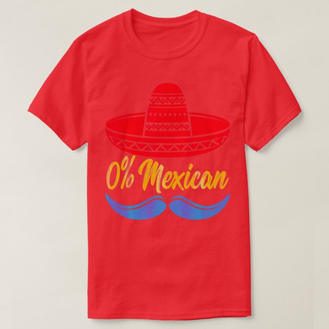 T-shirt 0 mexicain (Design devant)