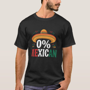 T-shirt 0 Mexicain Cinco De Mayo Drôle de Fête Mexicaine S