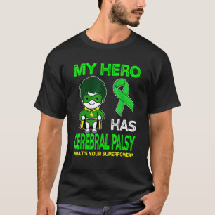 T-shirt 0 Mon héros a une sensibilisation à la paralysie c