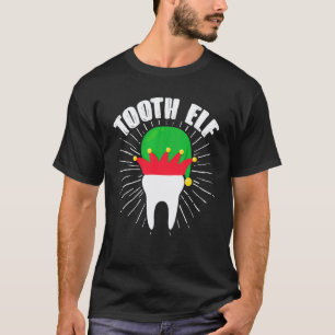 T-shirt 0 Noël Dentiste Hygiéniste Dentaire Elfe Dentaire