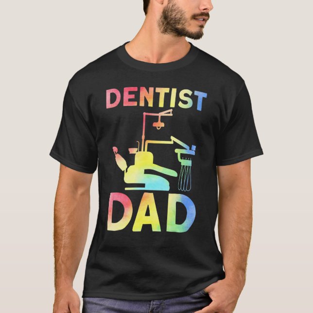 T-shirt 0 Papa dentiste (Devant)