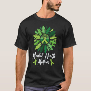 T-shirt 0 Santé Mentale Metters Tournesol Santé Mentale Ah