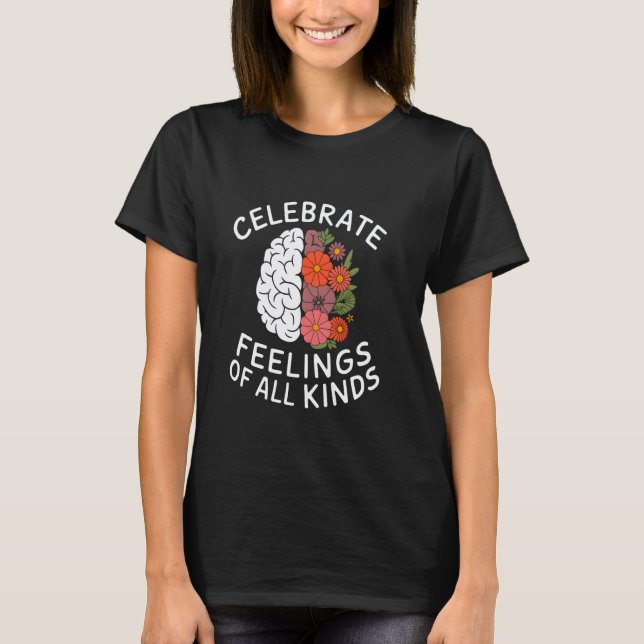 T-shirt 0 Sensibilisation à la santé mentale Normaliser le (Devant)