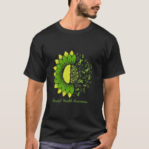 T-shirt 0 Sensibilisation à la santé mentale Ruban vert so