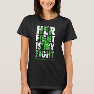T-shirt 0 Son combat est mon combat Sensibilisation à la s