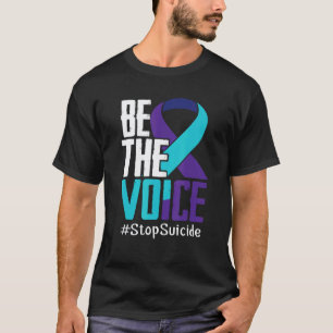 T-shirt 0 Soyez la voix Stop Suicide Sensibilisation Santé