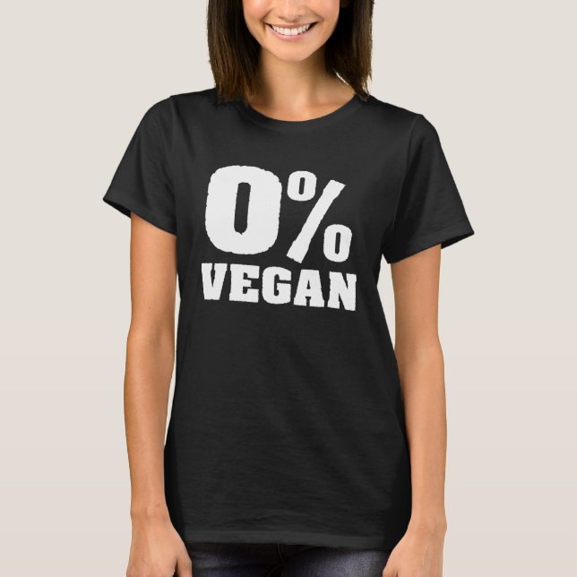 T-shirt 0 Vegan Veganism Organic Based Diet Plant (Devant)