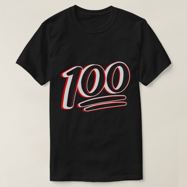 T-SHIRT 100 (Design devant)