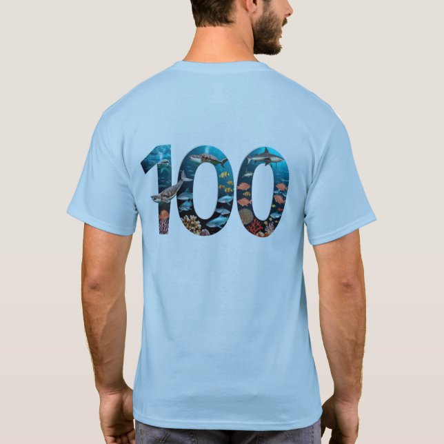 T-SHIRT "100" (Dos)