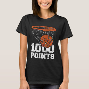 T-shirt 1000 Points Basketball Scorer High School Basketba