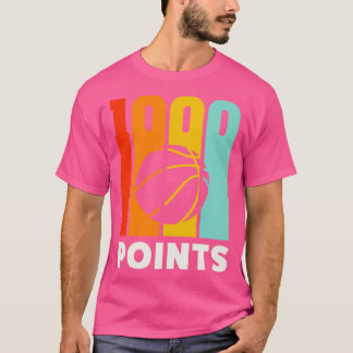 T-shirt 1000 Points Basketball Scorer High School Basketba