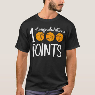 T-shirt 1000 Points Basketball Scorer High School Basketba