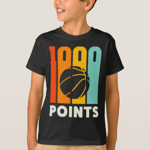 T-shirt 1000 Points Bysketbyll Scorer High School Bysketby