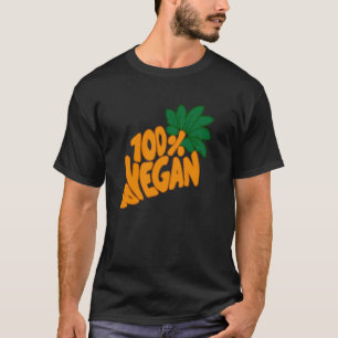 T-shirt 100 Aliments sains Choix éthique Végétalien Végéta