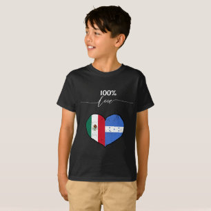 T-shirt 100 Amour   Baby hondurien et mexicain