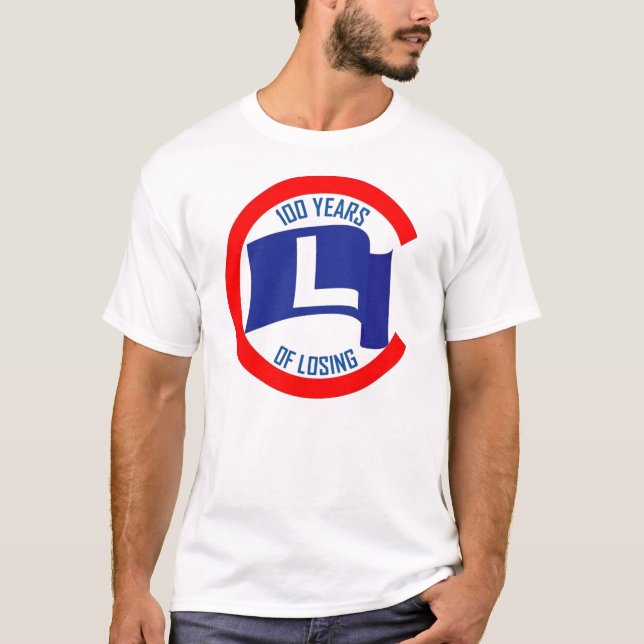 T-shirt 100 ans de perte (Devant)