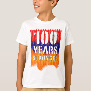 T-shirt 100 ans de sweatshirt arménien plus fort de la