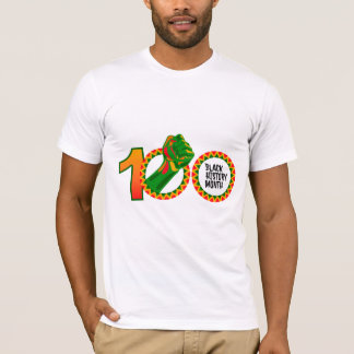 T-Shirt 100 Ans Mois de l'Histoire des Noirs