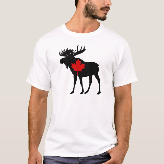 T-shirt 100 % canadien (Devant)