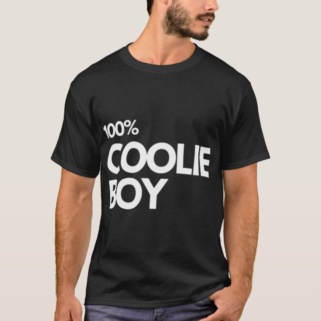 T-shirt 100% Coolie Boy - Guyana, Trinidad, Caraïbes (Devant)