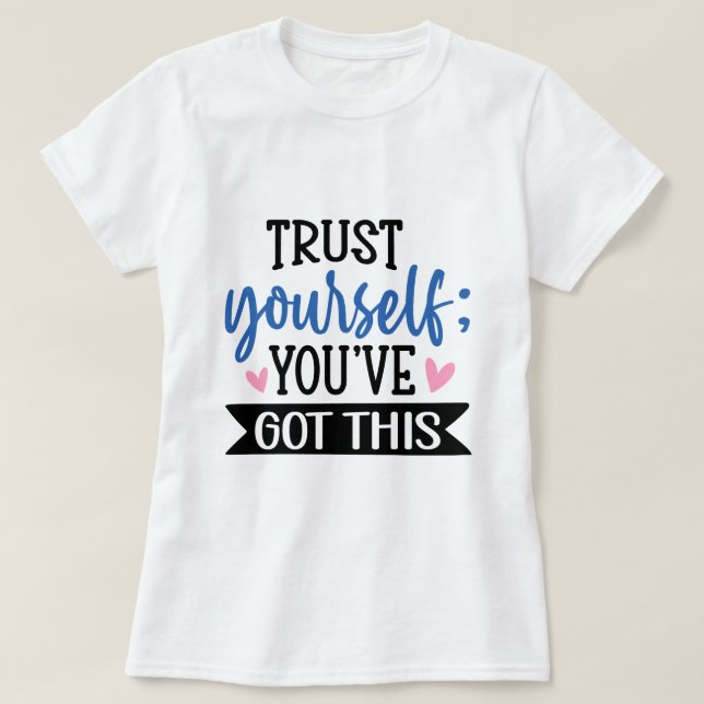 T-shirt 100% Coton Motivational (Design devant)