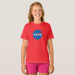 T-shirt 100% coton pour fille Iconic NASA (rouge)<br><div class="desc">Cet article est sans conteste le symbole de notre époque : l'insigne classique de la NASA. Un symbole audacieux qui, comme la NASA elle-même, ne connaît aucune limite. Immédiatement reconnaissable à travers le monde, l'Insignia de la NASA a longtemps défendu le progrès, l'innovation, et le type d'audace et d'audace quasiment...</div>