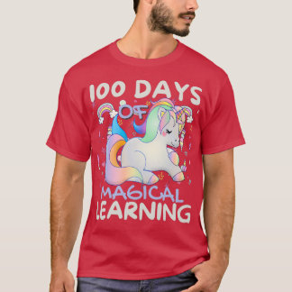 T-shirt 100 days of magical learning one hundred days of s