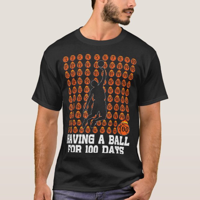 T-shirt 100 Days Of School Boys Kids 100th Day Of School B (Devant)